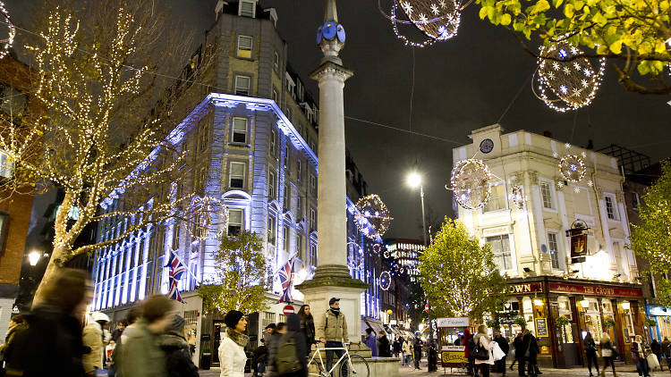 Seven Dials Christmas Shopping 