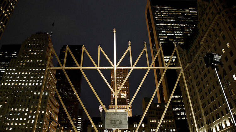 World's Largest Hanukkah Menorah