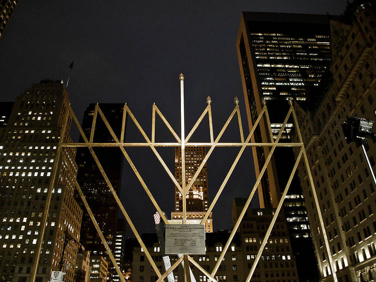 World's Largest Hanukkah Menorah