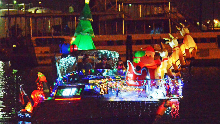 Los Angeles Harbor Holiday Afloat Parade