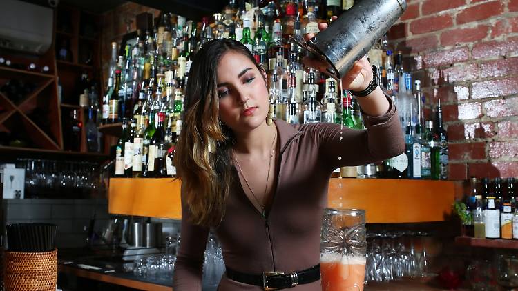 Photograph of Serena O'Callaghan, bartender and general manager at Windsor cocktail bar Jungle Boy