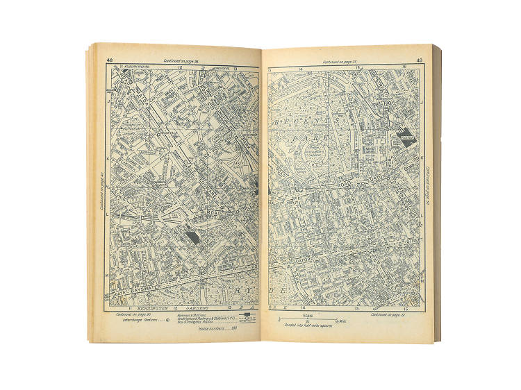 A-Z Atlas and Guide to London and Suburbs, 1936