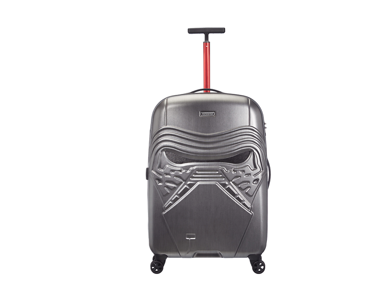 Kylo Ren four-wheel suitcase, £129