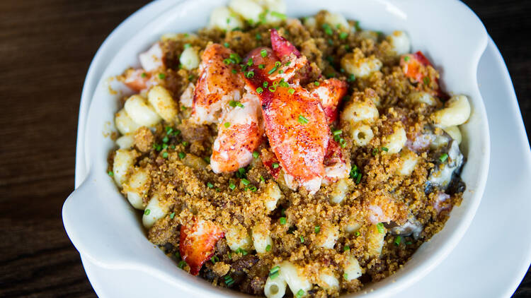 Cold Water Lobster Mac and Cheese at Lady Gregory's, $19