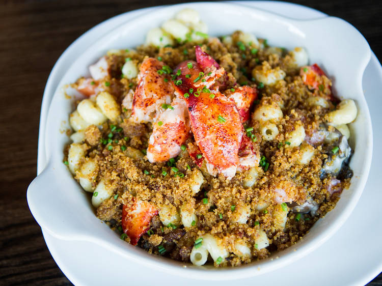 Cold Water Lobster Mac and Cheese at Lady Gregory's, $19