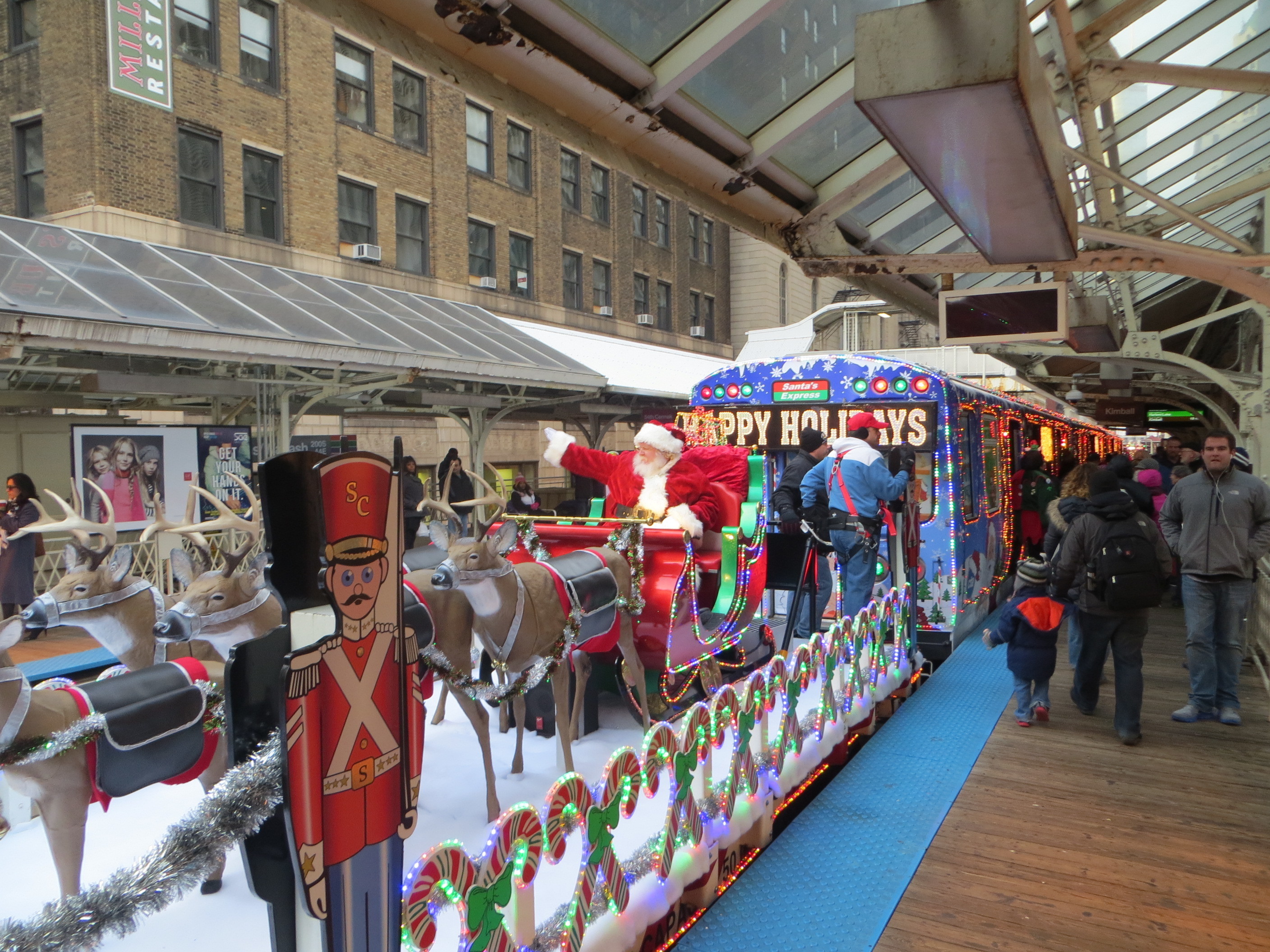 The CTA’s Holiday Train returns this weekend