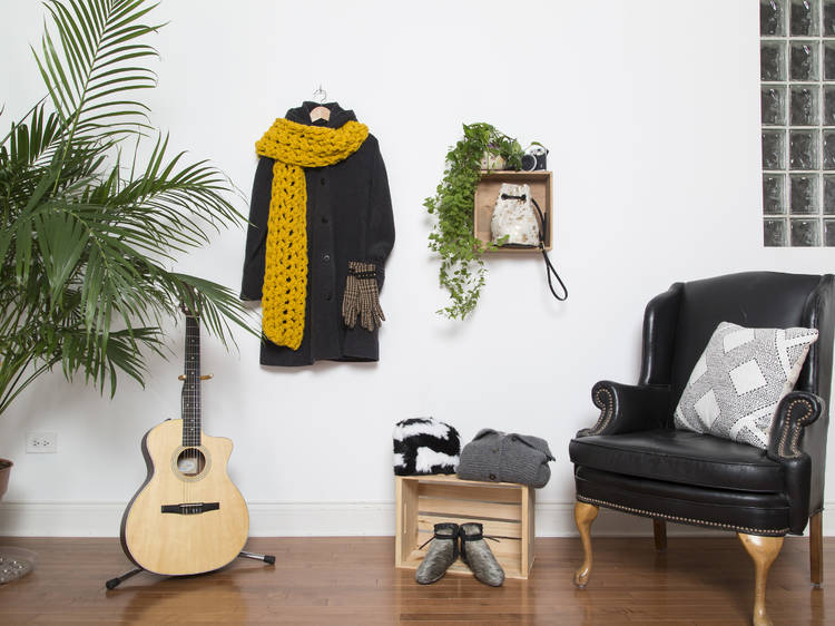 Layer up with warm accessories from Chicago designers