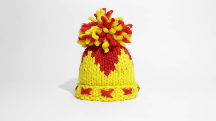 Crown hat by Wool and the Gang x Climate Revolution, £85