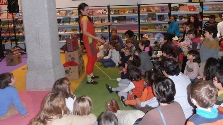 Lectura y teatro en Conde Duque 