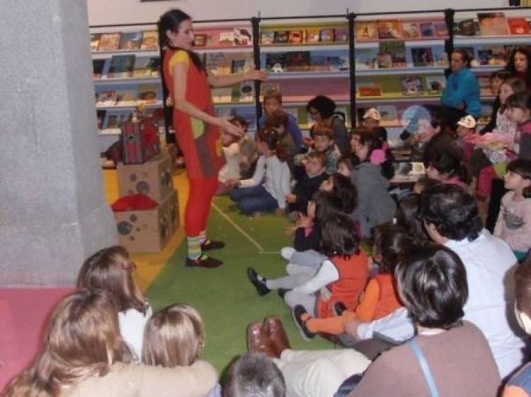 Lectura y teatro en Conde Duque 