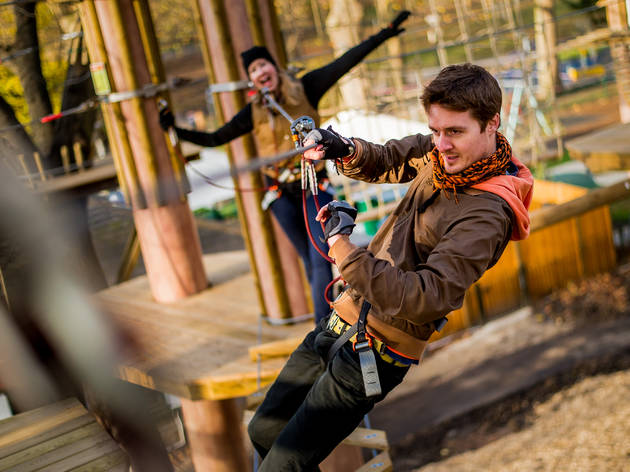 Swing: Go Ape Battersea Swing: Go Ape Battersea