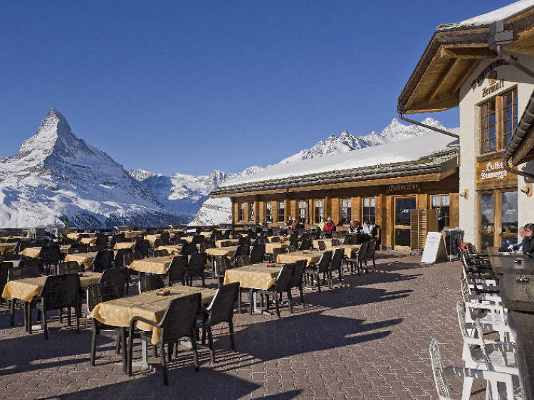 Buffet Bar Sunnegga • Zermatt 