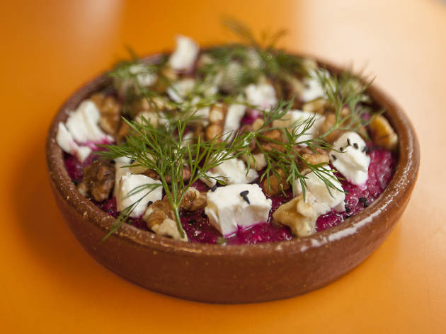 top 10 dishes in london - morito - beetroot borani top 10 dishes in london - morito - beetroot borani