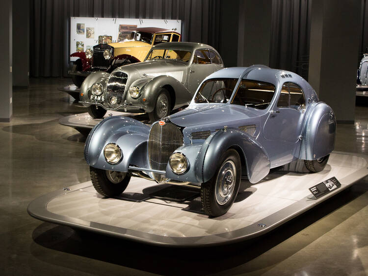 Check out classic cars at the Petersen