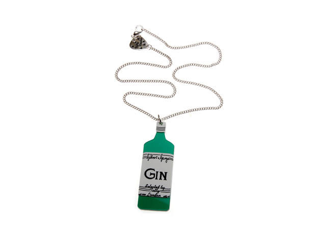 six ways to have a stylish christmas: tatty devine gin bottle six ways to have a stylish christmas: tatty devine gin bottle