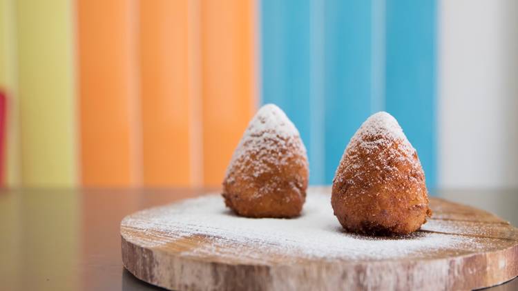 Cremeria de Luca's Nutella arancini