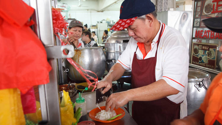 Penang Chee Cheong Fun stall