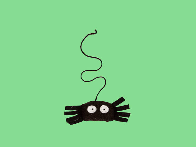 Knitted spider cat toy Knitted spider cat toy