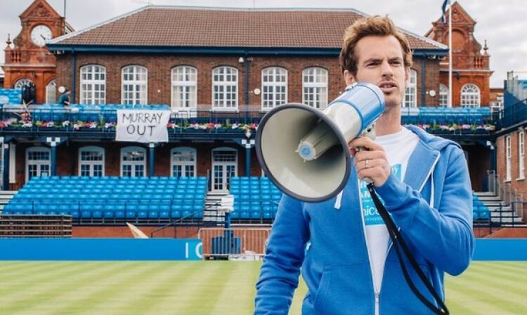 Andy Murray: 50 libras por cada ace