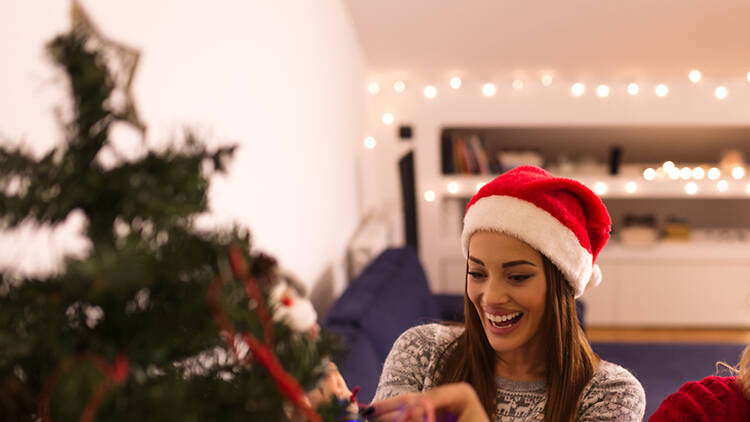 Tree-Decorating Party