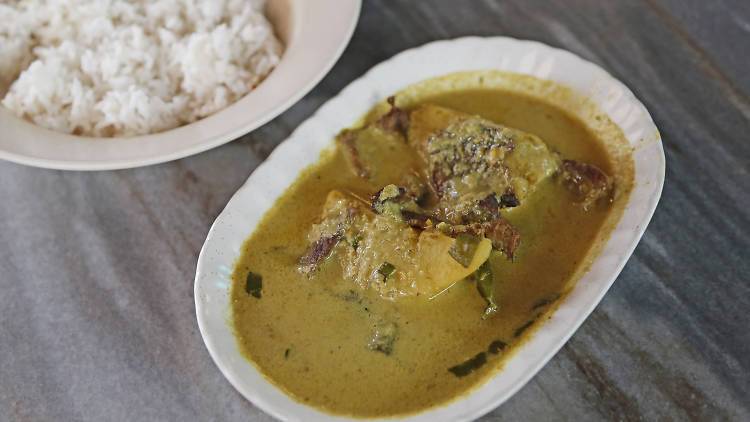 Daging salai masak lemak at Restoran Sambal Hijau