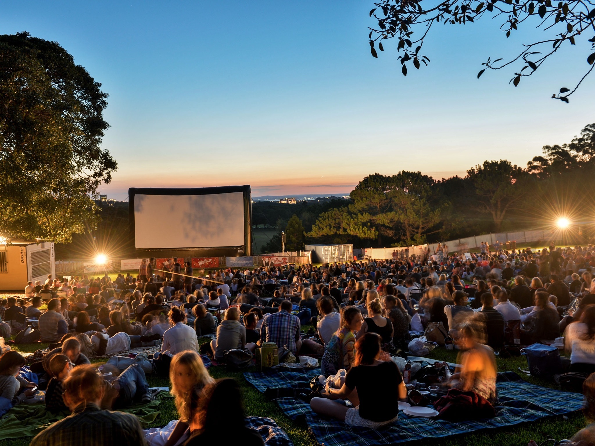 outdoor movie theater