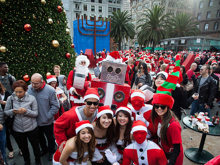 Our best photos from Santacon 2015