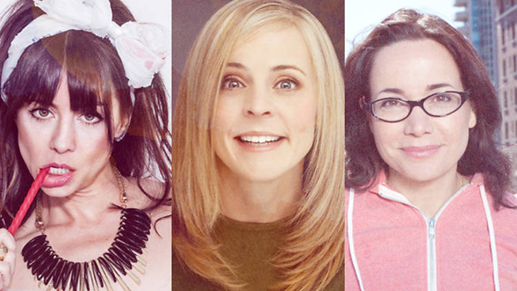 Natasha Leggero, Janeane Garofalo and Maria Bamford