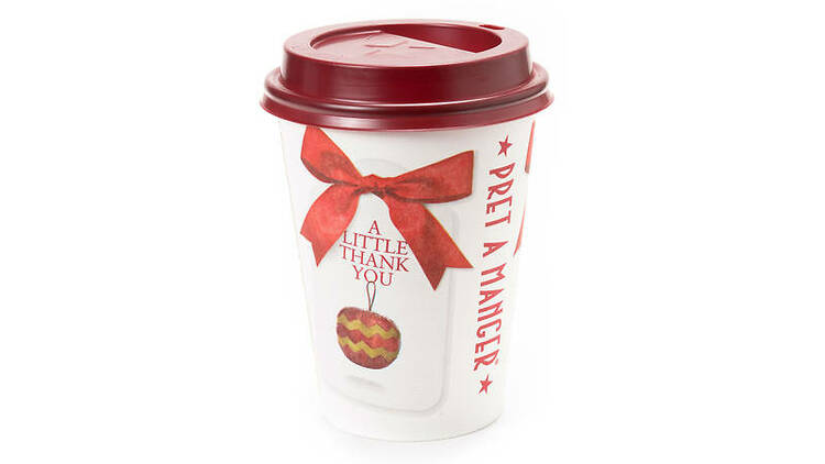 Pret orange spiced latte 