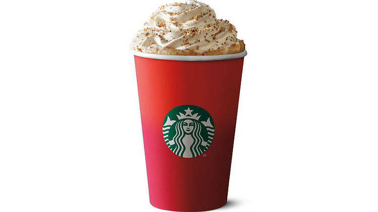 Starbucks toffee nut latte 