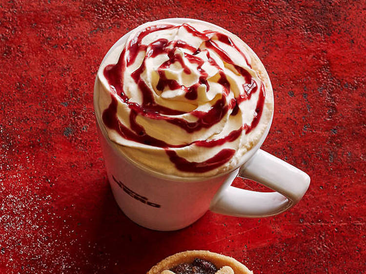 Caffe Nero winter berry latte 