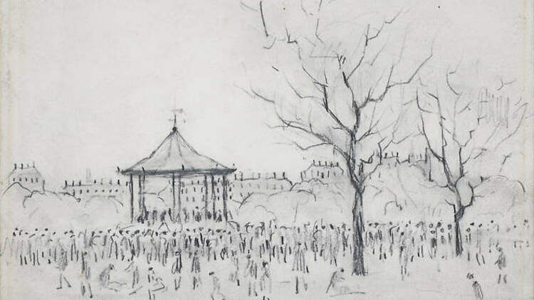 Bandstand, Peel Park, Salford 1924