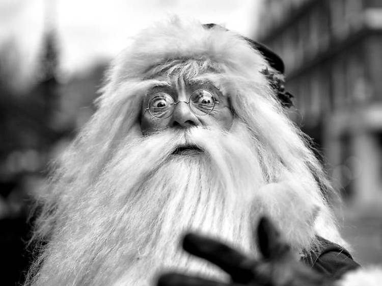 Startled Santa