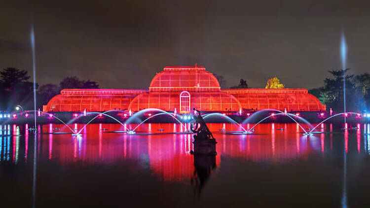 Green house, red light