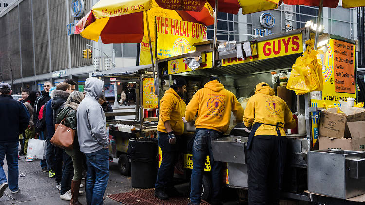 Halal Guys on 53rd and 6th
