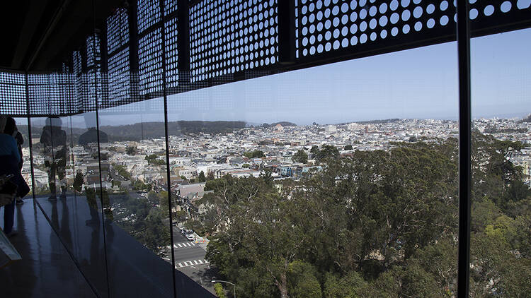 Hamon Observation Tower at the de Young Museum