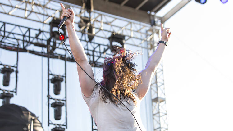 Andrew W. K. at Riot Fest