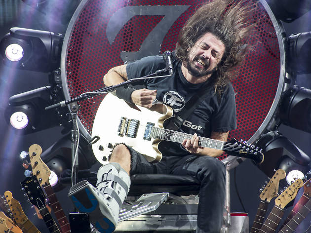 Os Foo Fighters tocam no NOS Alive em Julho de 2017