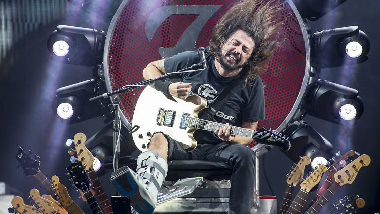 Os Foo Fighters tocam no NOS Alive em Julho de 2017