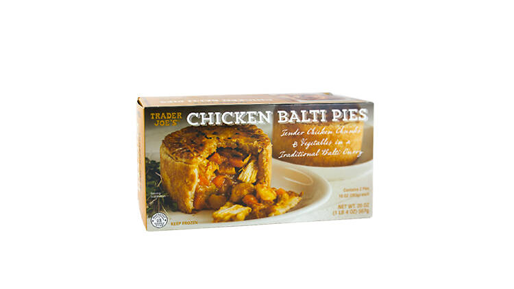 Chicken balti pies