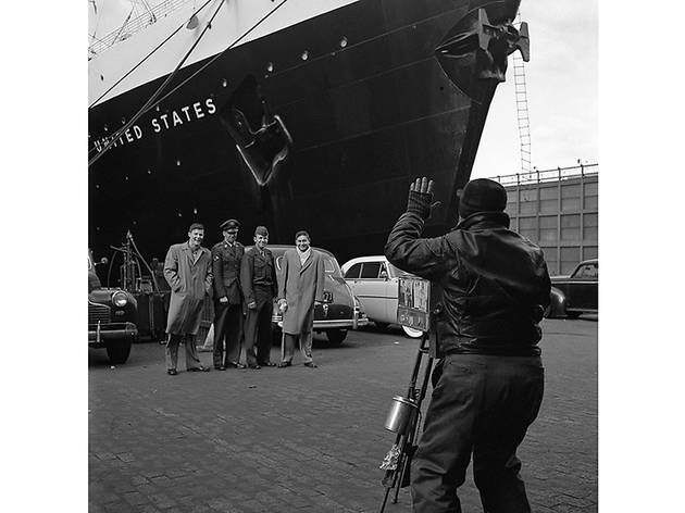 Posing for the Camera, Pier 86, 46th Street Frank Oscar Larson Posing for the Camera, Pier 86, 46th Street Frank Oscar Larson