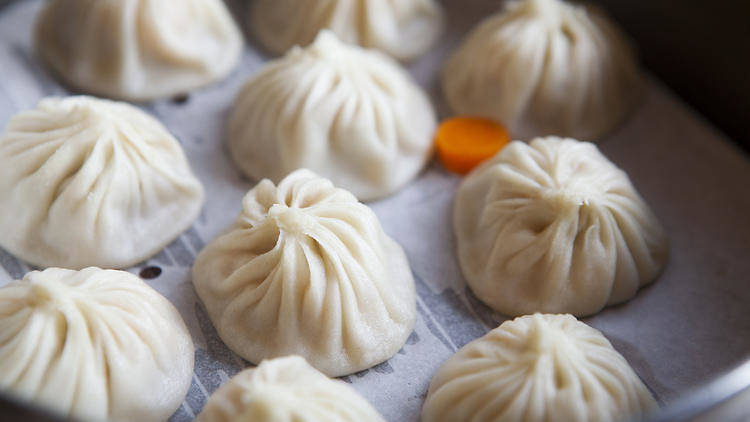  Crab dumplings at Din Tai Fung