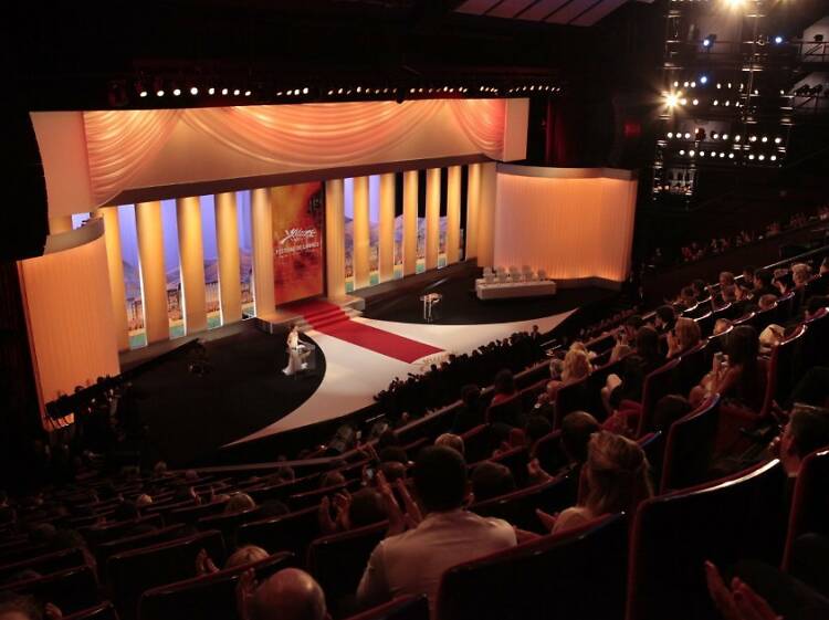 The Grande Theatre Lumiere at the Cannes Film Festival