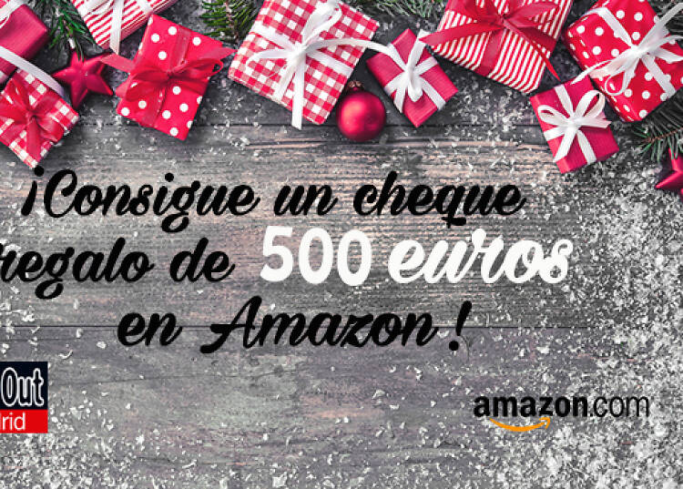 Gana un cheque-regalo de 500 euros para gastar en Amazon