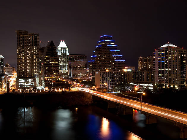 Austin at night Austin at night