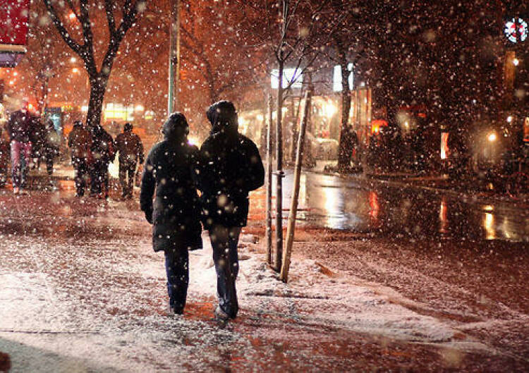 A Snow Alert has been issued for New York tonight