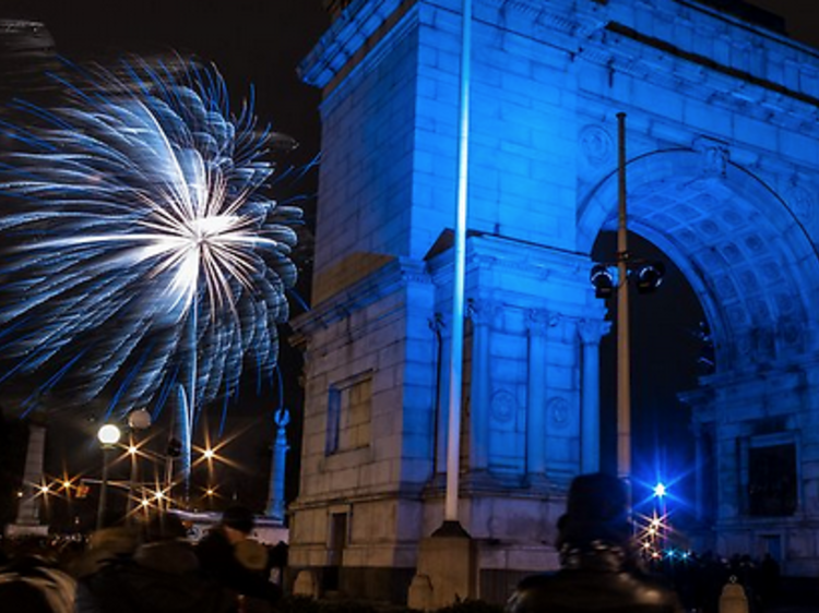 New Year’s Eve Fireworks in Prospect Park