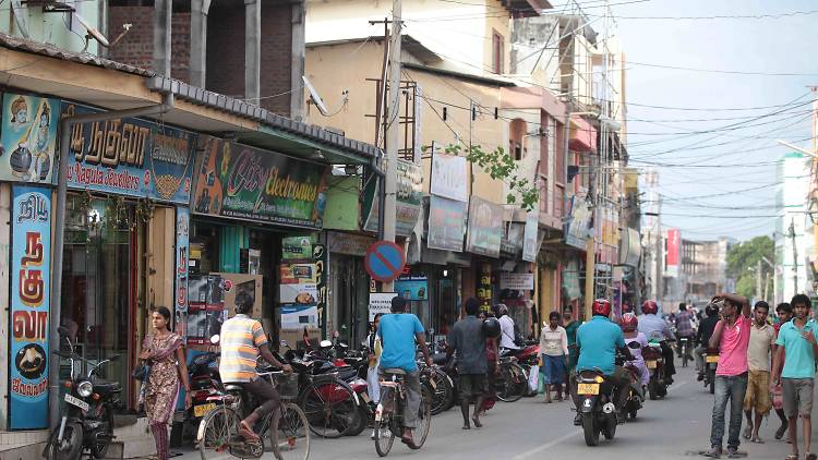 Jaffna town, fort