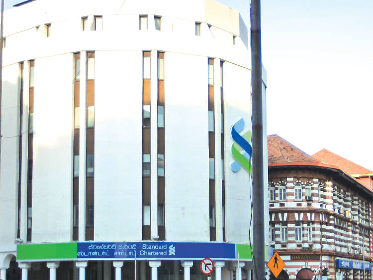 The Chartered Bank building in Fort