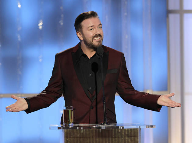 Ricky Gervais at the 2012 Golden Globes Ricky Gervais at the 2012 Golden Globes